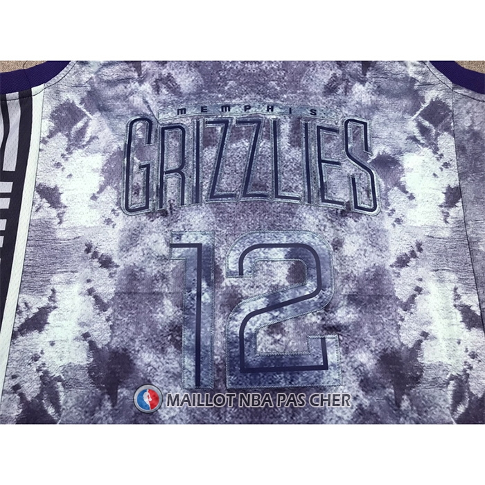 Maillot Memphis Grizzlies Ja Morant NO 12 Select Series 2023 Bleu